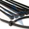 CABLE TIES 100MM X 2.5MM<br>Black Nylon Cable Ties (100)