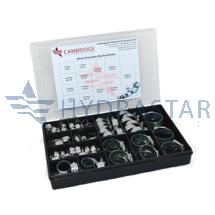 JC-ASSORTMENT<br>Worm Drive Hose Clip Assortment JC-ASSORTMENT<br>Worm Drive Hose Clip Assortment