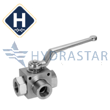 HBVL-38<br>3 Way High Pressure Ball Valve HBVL-38<br>3 Way High Pressure Ball Valve