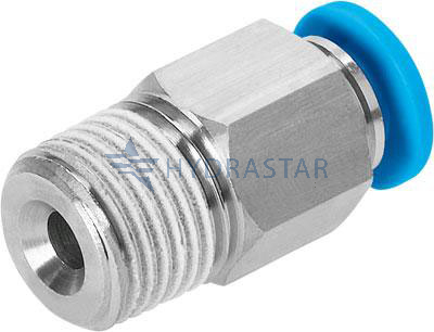 Festo QS 1/4 10 50 tube fitting push in 130679 NEW NFP (30pieces Festo QS 1/4 10 50 tube fitting push in 130679 NEW NFP (30pieces